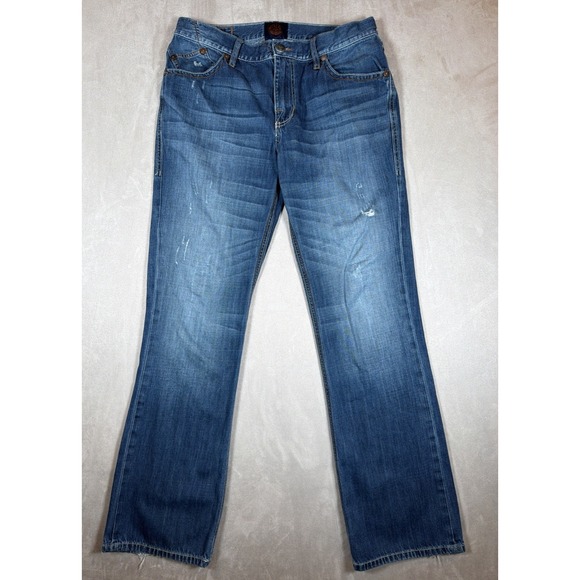 Rock & Republic Other - Rock & Republic Henlee Bootcut Jeans Men's 33x31.5 Distressed Denim Blue
